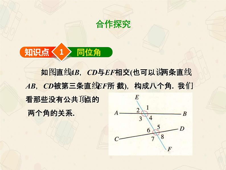 人教版数学七年级下册第五章《5.1.3同位角、内错角、同旁内角》课件(共52张PPT)第5页