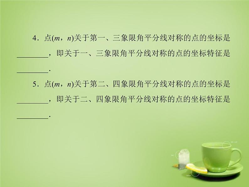 北师大初中数学八上《3.3轴对称与坐标变化》PPT课件 (1)05