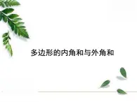 华师大版数学七年级下册第九章 《多边形的内角和与外角和》课件