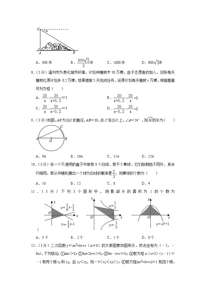 2020年湖南省长沙市雨花区广益实验中学中考数学二模试卷解析版第2页