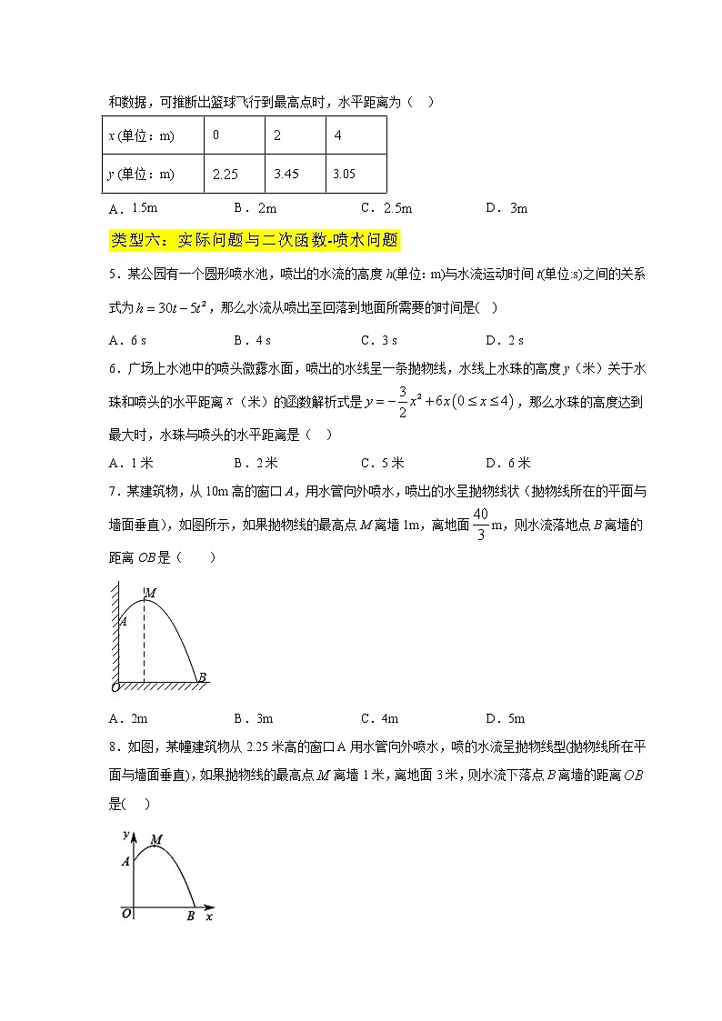 专题22.21 实际问题与二次函数(专项练习2)-2021-2022学年九年级数学上册基础知识专项讲练(人教版)第2页