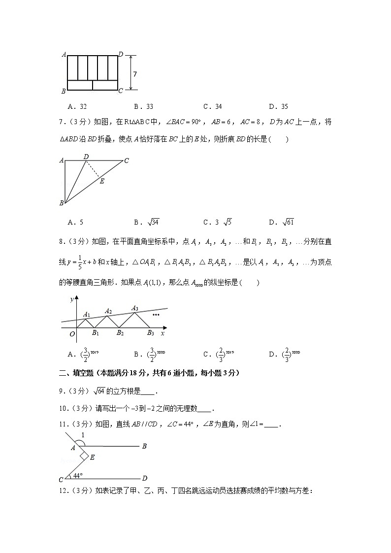 2019-2020学年山东省青岛市崂山区八年级(上)期末数学试卷02