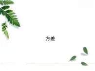 华师大版八年级下册 《方差》教学课件