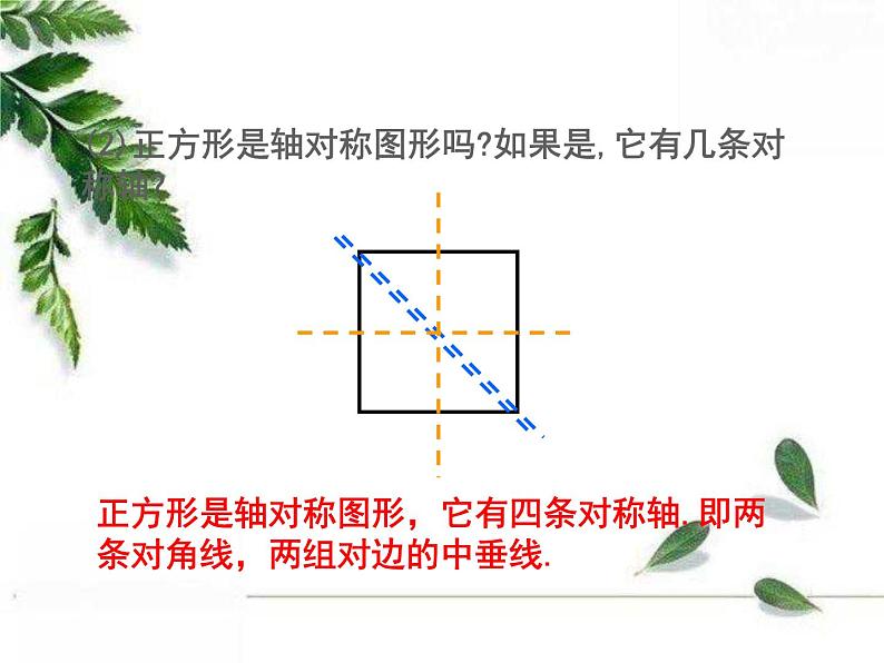 华师大版八年级下册 19.3 正方形 同步课件第6页