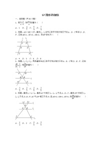 中考数学课时复习（含答案）：57 图形的相似