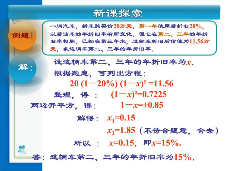 21.7 列方程（组）解应用题（1） 课件（14张）07