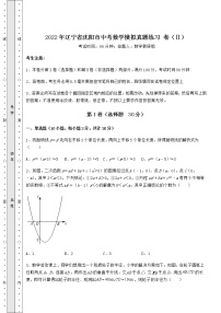 【历年真题】2022年辽宁省沈阳市中考数学模拟真题练习 卷（Ⅱ）（精选）