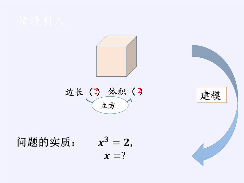 华东师大版数学八年级上册 11.1.2 立方根(课件)第3页