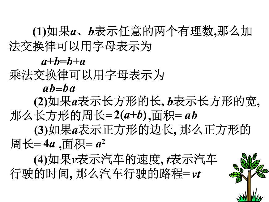 華東師大版數(shù)學七年級上冊 3.1.1 用字母表示數(shù)_ 課件第6頁