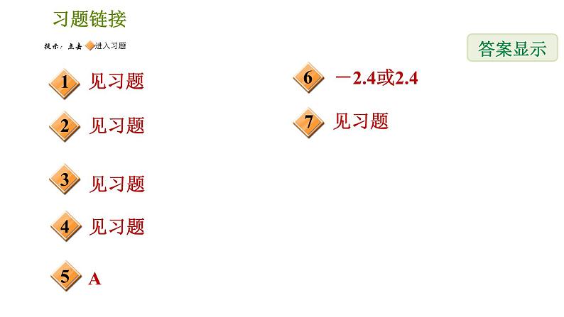 人教版七年级下册数学 第7章 阶段题型专训 巧用坐标解图形面积问题的四种常见题型 习题课件第2页