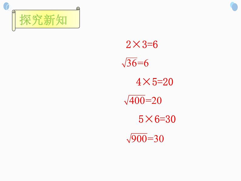 2021-2022学年人教版数学八年级下册16.2.1二次根式的乘法课件05