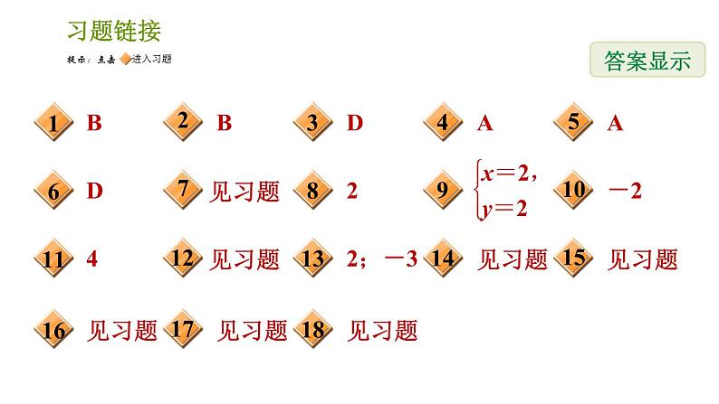 湘教版七年级下册数学 第1章 阶段综合训练【范围:1.1~1.2】 习题课件第2页