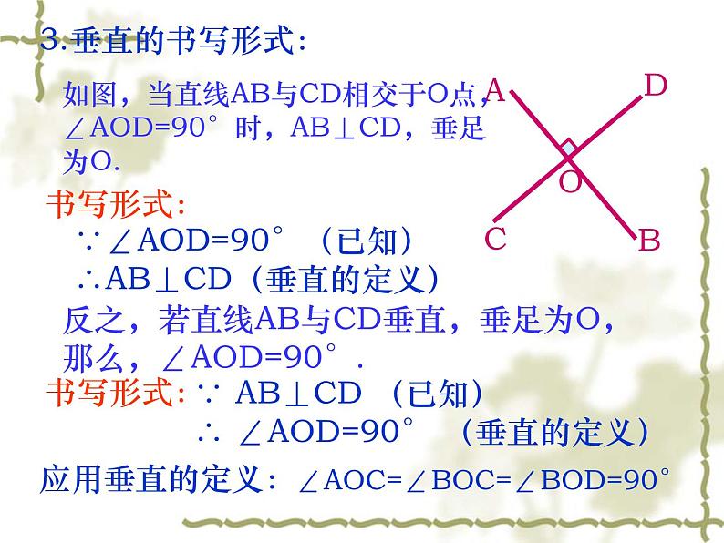 新人教版七年级下册第五章5.1.2垂线课件第6页