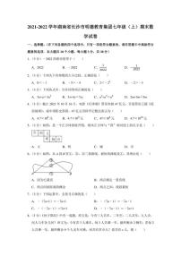2021-2022学年湖南省长沙市明德教育集团七年级（上）期末数学试卷（学生版+解析版）