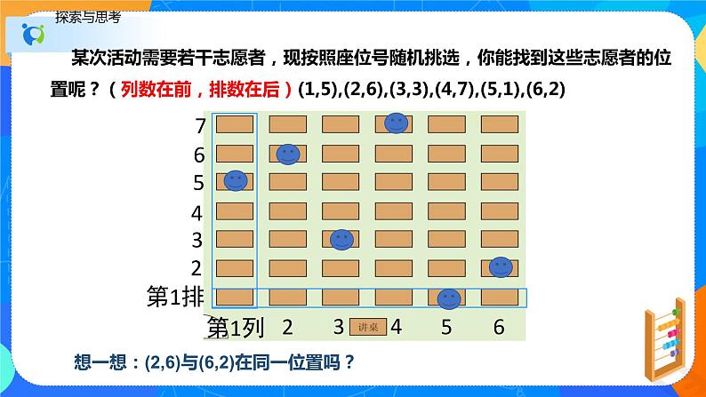 7.1.1有序数对(课件)-七年级数学下册同步(人教版)第6页