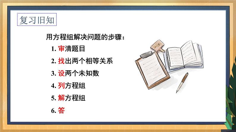 10.5 用二元一次方程组解决问题(2)课件第3页