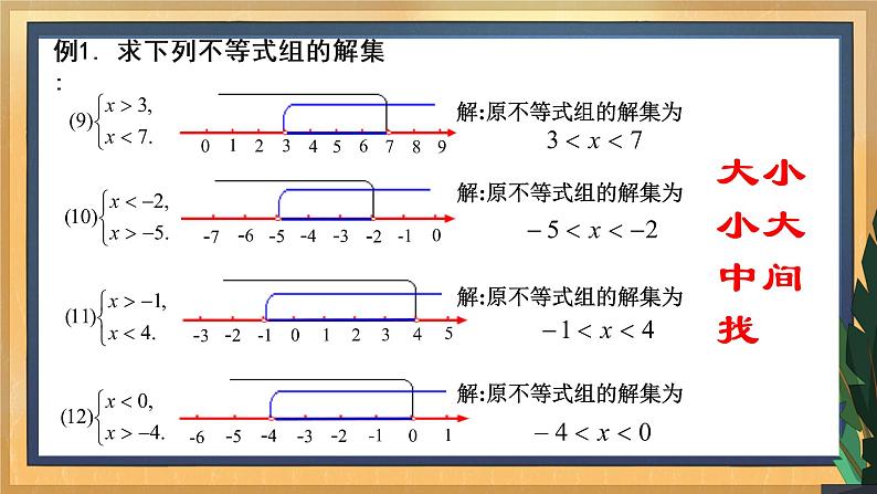 11.6 一元一次不等式组(1)(课件+教案+学案+练习)08