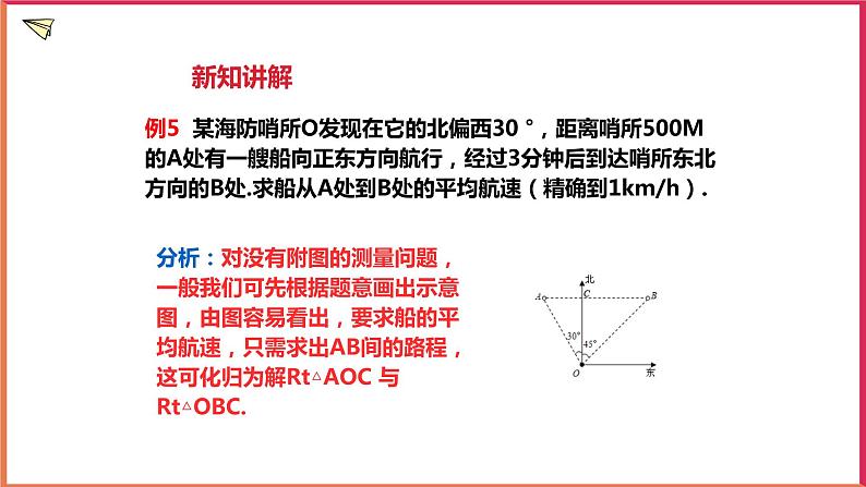 1.3 解直角三角形(3)课件第5页
