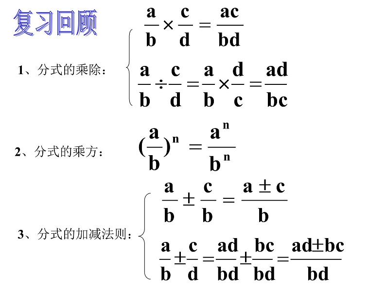 15.2.2.2分式的加减(2)课件PPT第2页