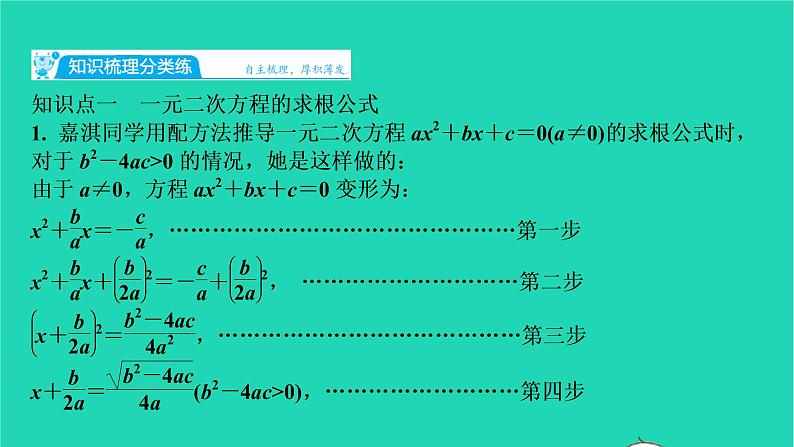 2021秋九年级数学上册第二十一章一元二次方程21.2解一元二次方程第3课时习题课件新版新人教版20210906351第2页