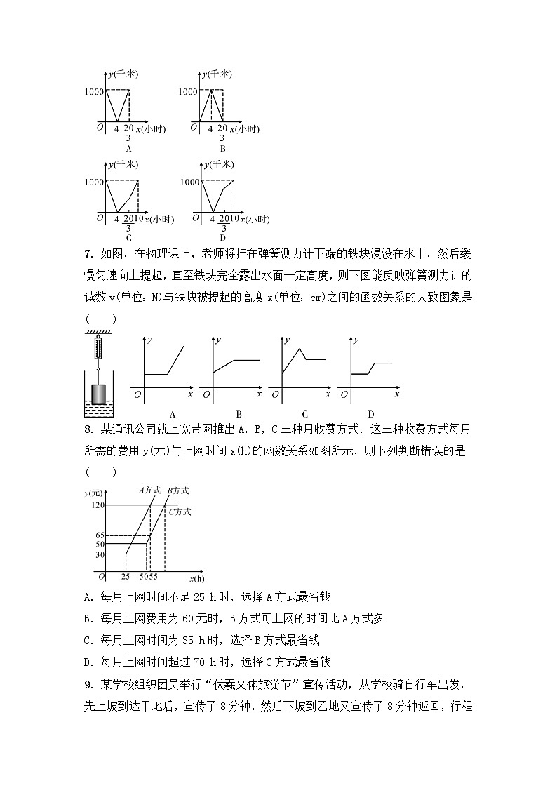 (通用版)中考数学一轮复习3.1《平面直角坐标系与函数》精选练习卷(含答案)第2页