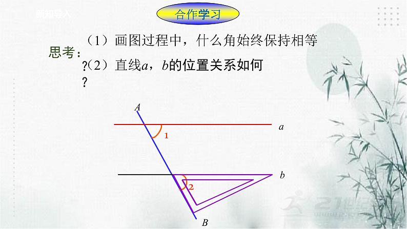 浙教版数学七年级下平行线的判定(1) 课件03