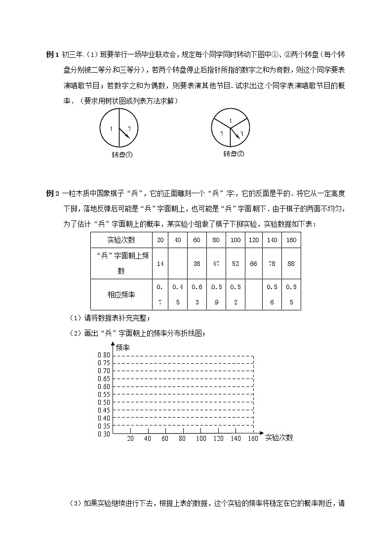 (通用版)中考数学一轮复习课时25《频率与概率概率2》导学案02