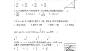 2021学年第一章 直角三角形的边角关系综合与测试当堂检测题