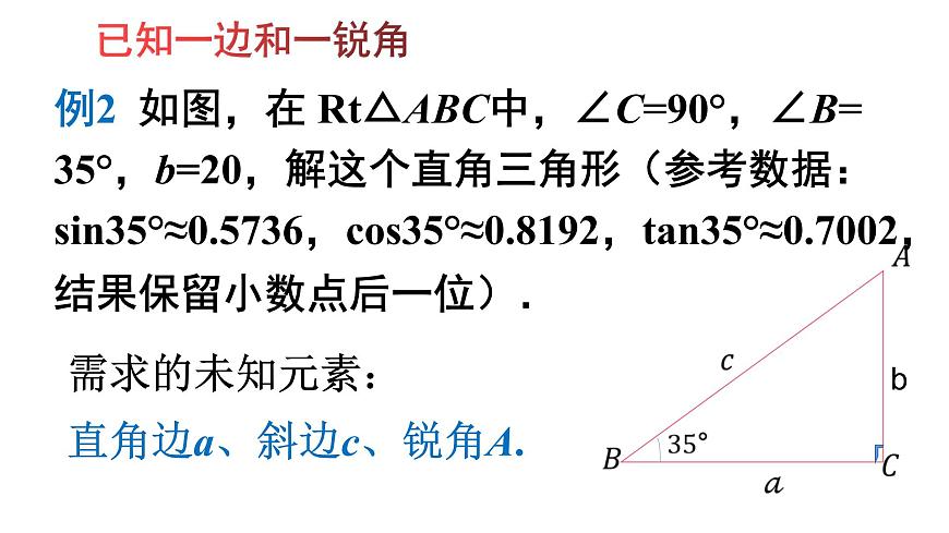 28.2 解直角三角形及其應(yīng)用 課件-2021-2022學(xué)年人教版數(shù)學(xué)九年級(jí)下冊(cè)第7頁
