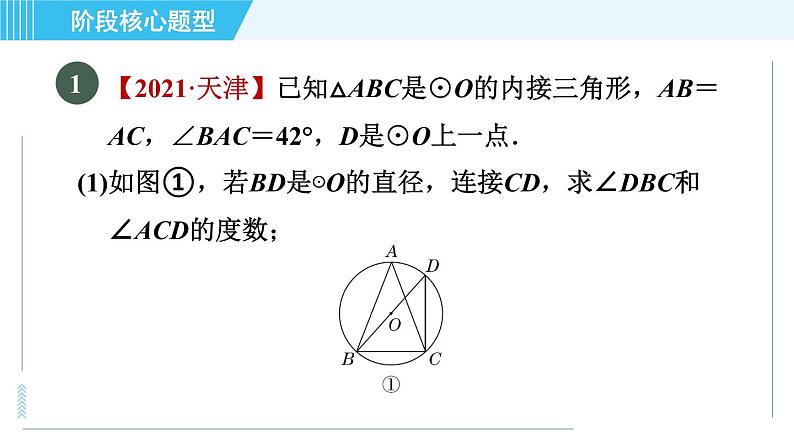 苏科版九年级上册数学 第2章 阶段核心题型 圆中常见的计算题型 习题课件第3页