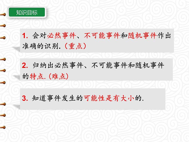 25.1.1 随机事件课件PPT第4页