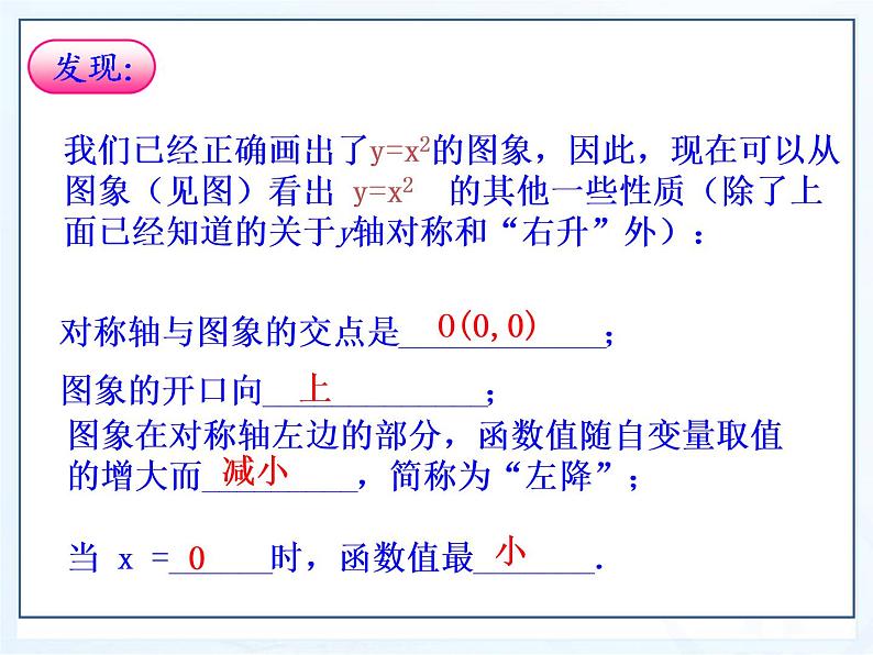 湘教版数学九年级下册第一章《二次函数》1.2.1二次函数图像与性质课件PPT第7页