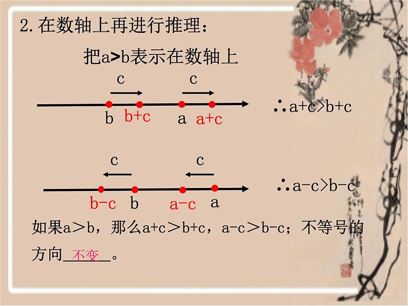 北师大版八年级数学下册 2.2 不等式的基本性质 (2)(课件)第5页
