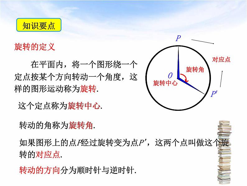 北师大版八年级数学下册 3.2 图形的旋转(课件)第7页