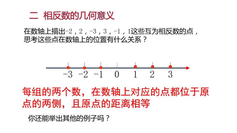 人教版七年级上册1.2.3 相反数课件+教案+习题06