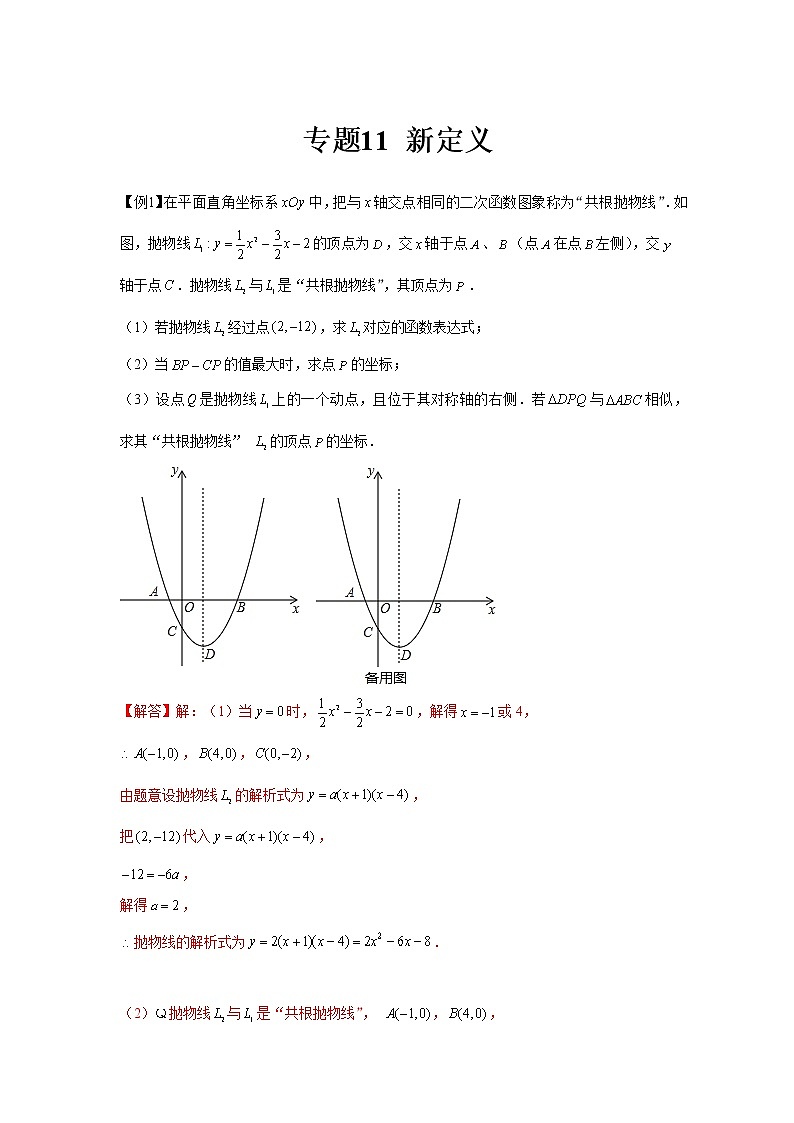 专题11 新定义(解析版)第1页