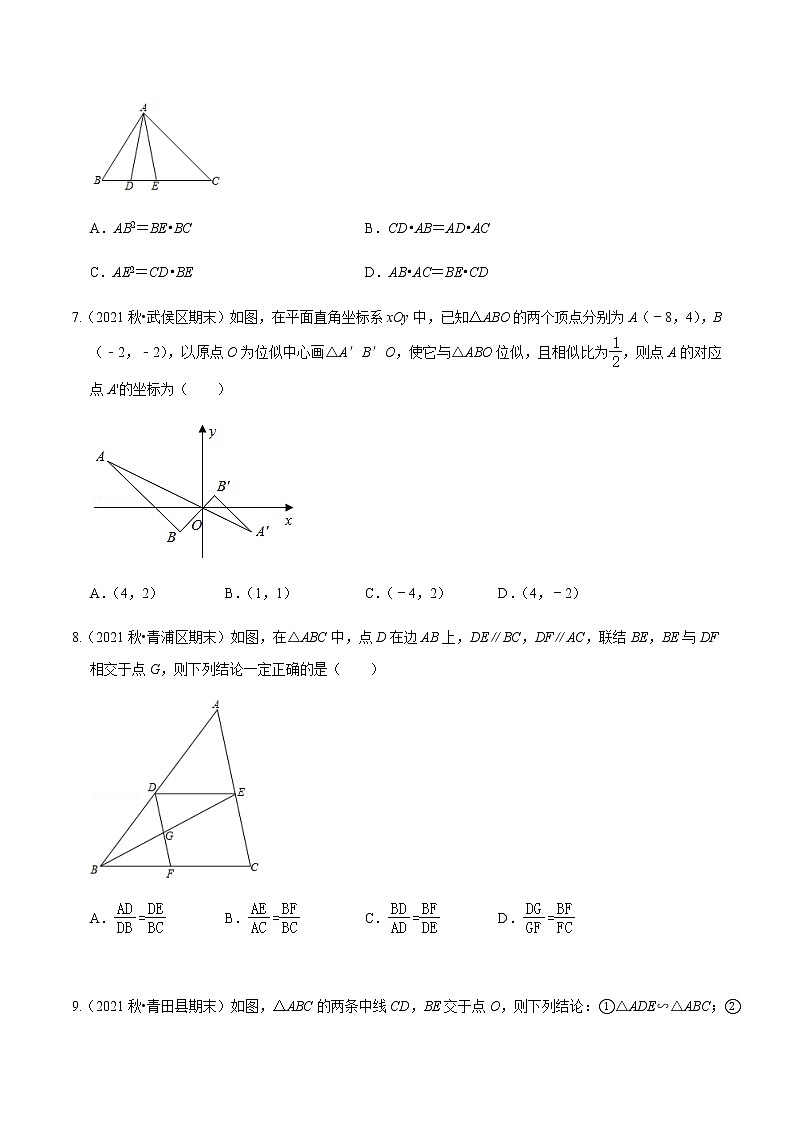 考点16 中考一轮复习之图形的相似(原卷版)第3页