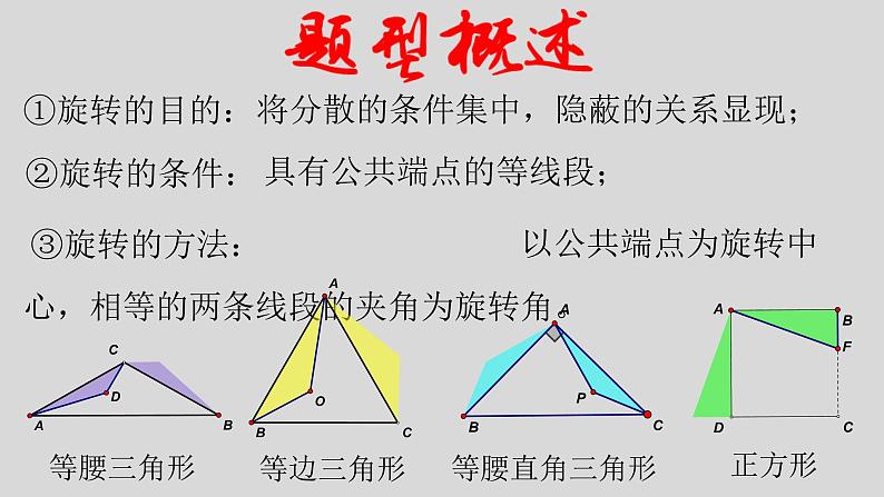 第23章 专题2 旋转对称模型-2021-2022学年九年级数学上册教学课件(人教版)第3页