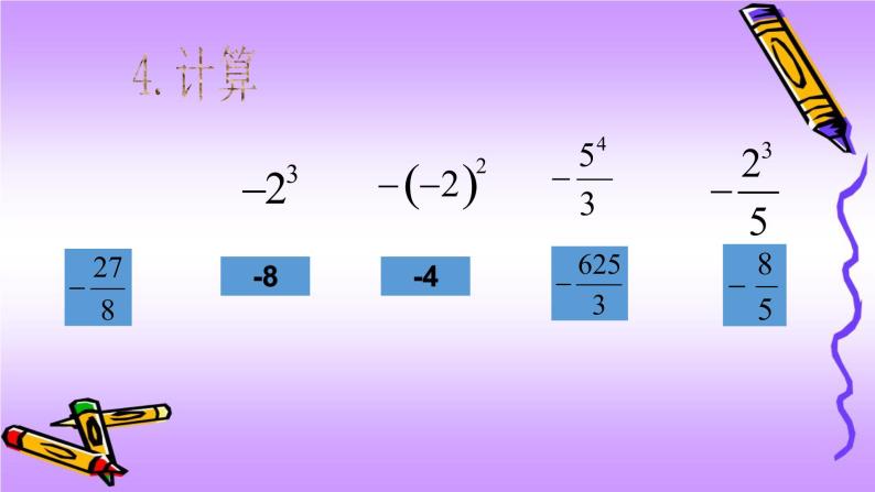 人教版七年级上册1.5.1 有理数的乘方（2）课件+教案+习题05