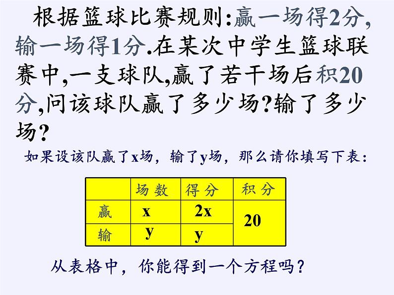苏科版七年级数学下册 10.1 二元一次方程 课件03