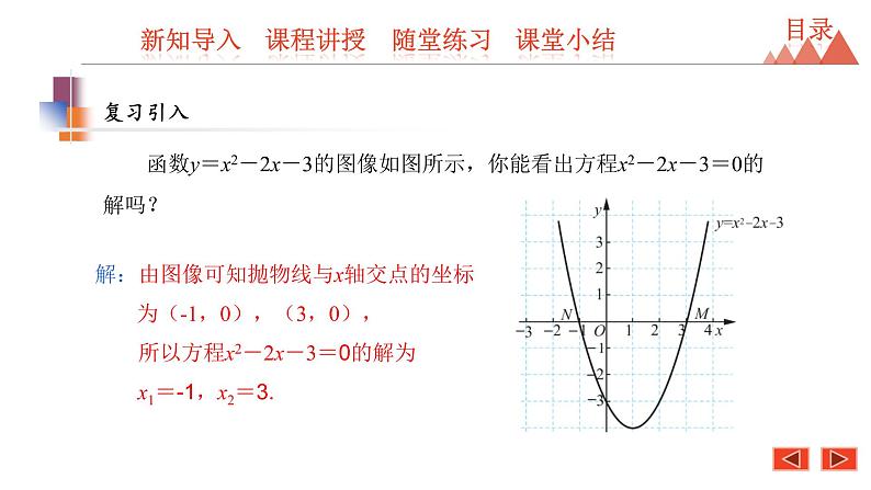 5.4 二次函数与一元二次方程 第2课时 利用函数图像求一元二次方程根的近似值-2021春苏科版九年级数学下册课件第4页