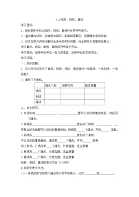 沪科版七年级上册4.2  线段、射线、直线教学设计及反思