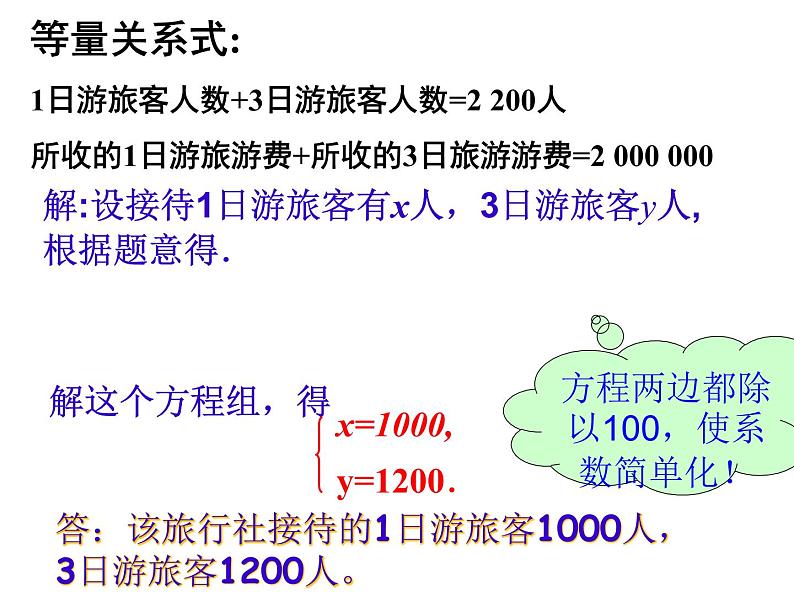 苏科版七年级下册数学课件 10.5用二元一次方程组解决问题第4页