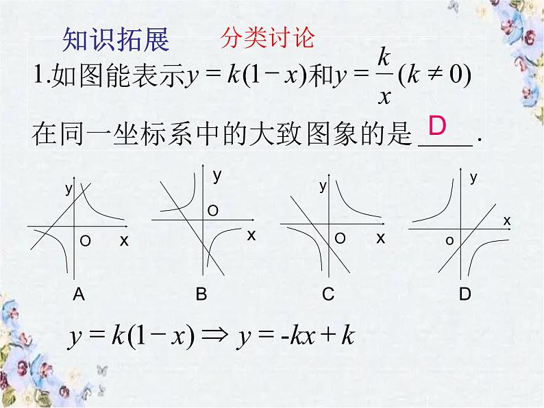 中考数学复习 反比例函数课件PPT07