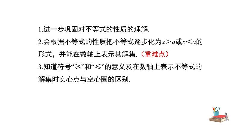 人教版七年级数学下册---《9.1.2 不等式的性质 第2课时》同步精品课件第2页