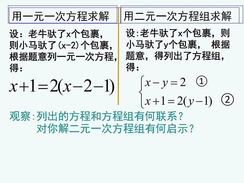 鲁教版(五四制)七年级下册数学 7.2解二元一次方程组(1) 课件04