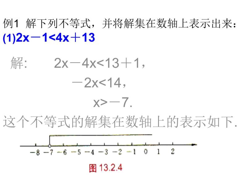 苏科版七年级下册数学课件 11.4解一元一次不等式07