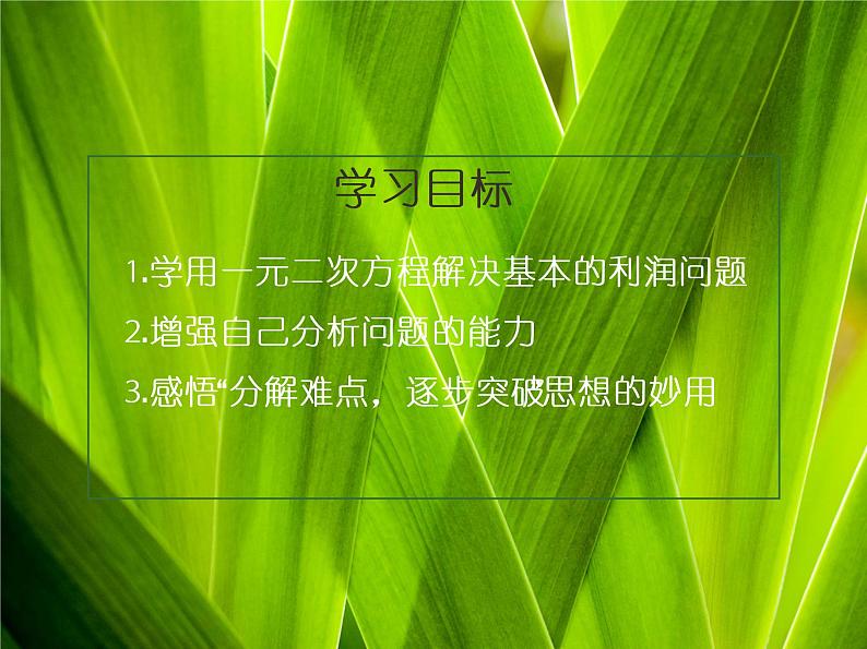 鲁教版(五四制)八年级下册数学 8.6一元二次方程的应用(3) 课件02