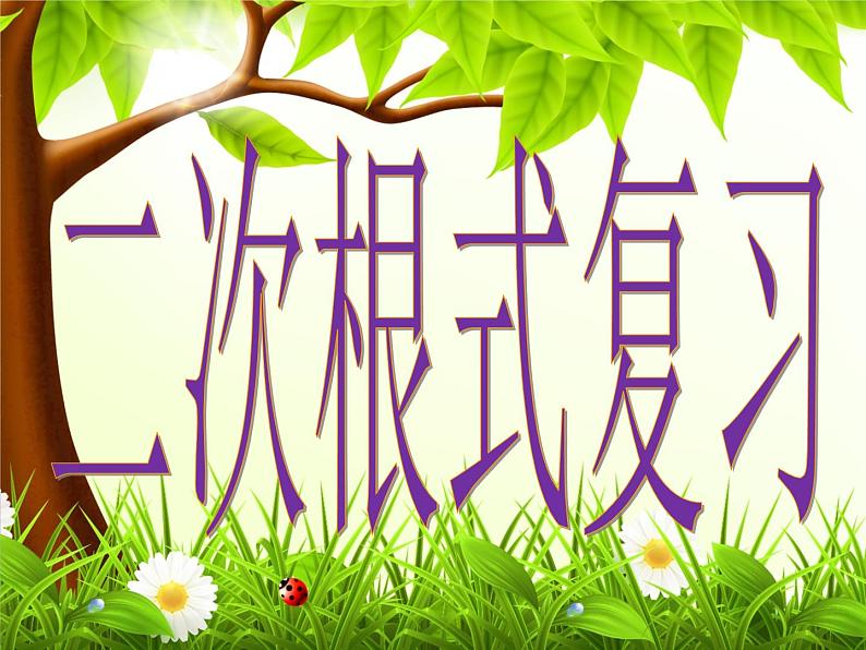 鲁教版(五四制)八年级下册数学 第七章 回顾与总结 课件01