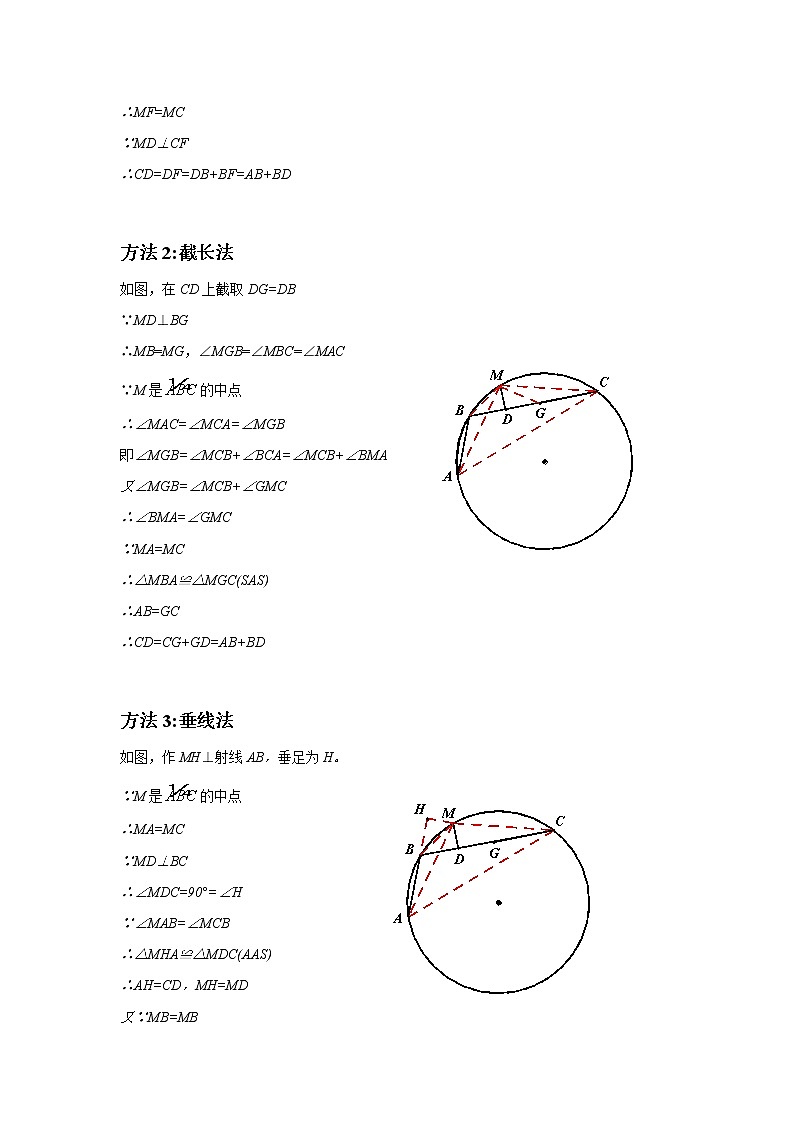 专题19【精品】 阿基米德折弦定理-2022年中考数学几何模型解题策略研究(课件+讲义)02